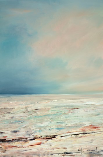 Hadsund by Lynne Timmington - Original Painting on Box Canvas